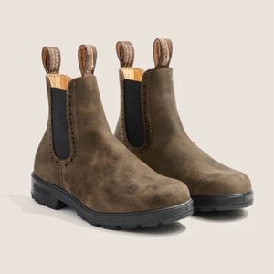 NWT BLUNDSTONE 1351 WOMEN'S ORIGINALS HIGH TOP BOOTS - RUSTIC BROWN